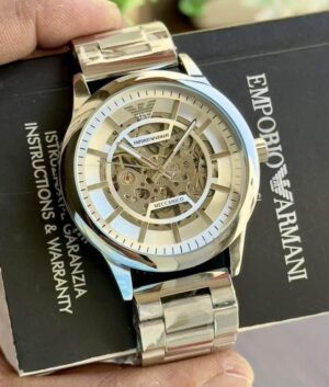Armani AR 1947 Silver Dial
