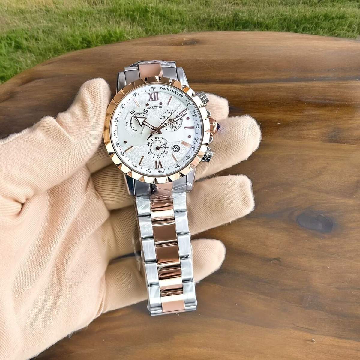 Cartier Premium White Dial Watch β TrendsWrist