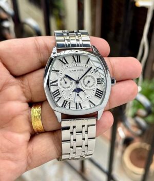 Cartier Super Slim Silver Watch – TrendsWrist