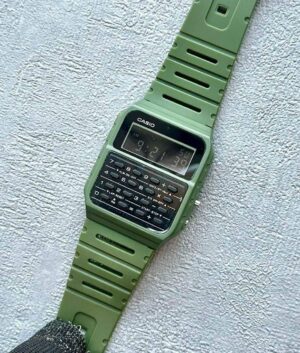 TrendsWrist Casio Calculator Green 06e61e15 5d5b 411f 8b95 64ca26147d7d Compressed Premium Watch
