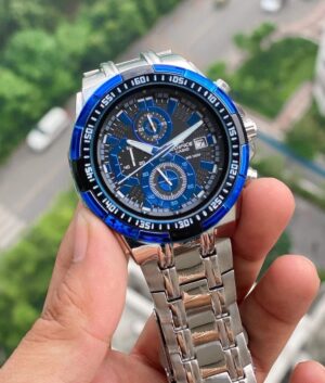 Casio Edifice Efr 539 Blue Dial Watch – TrendsWrist