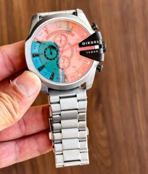 TrendsWrist Diesel 10 Bar Silver Premium Watch