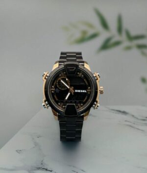 TrendsWrist Diesel Bar Black 1000214337 Premium Watch