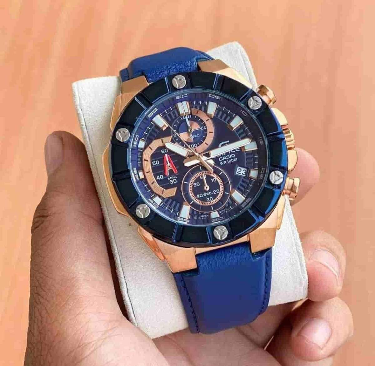 TrendsWrist Edifice Casio Efr 569 Blue Premium Watch