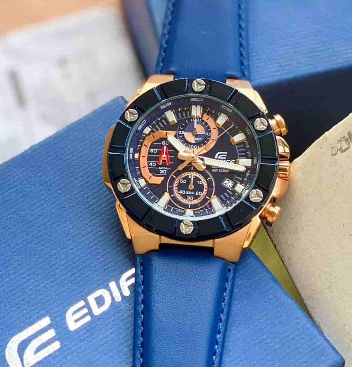 TrendsWrist Edifice Casio Efr 569 Blue Premium Watch