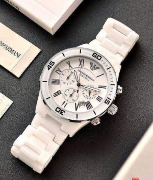 TrendsWrist Emporio Armani Ceramica White Premium Watch