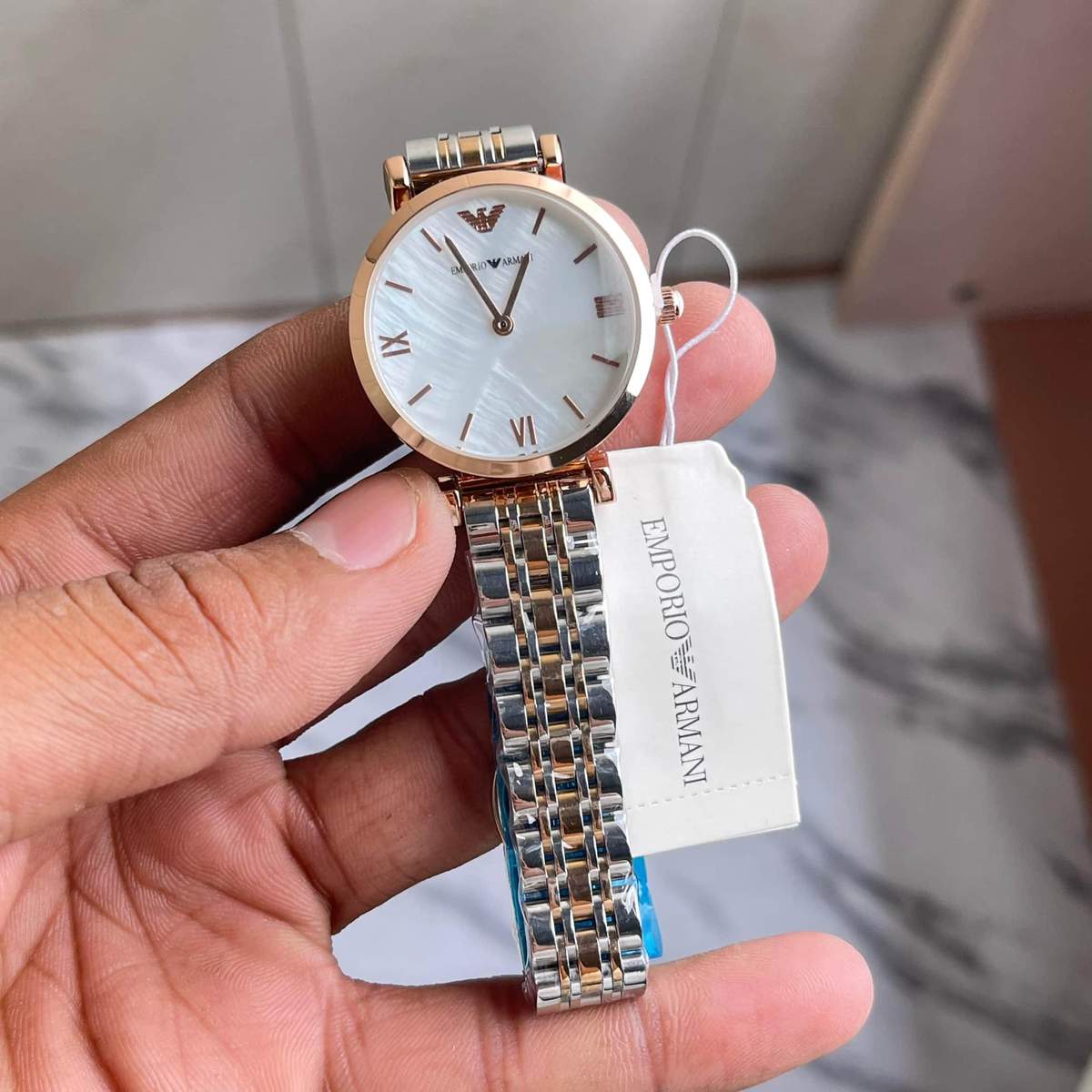 Emporio Armani Diamonds Zoom Face Watch – TrendsWrist