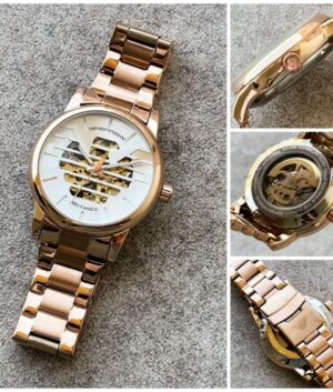 Emporio Armani Meccanico Gold