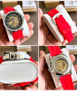 Emporio Armani Modern Red Watch – TrendsWrist