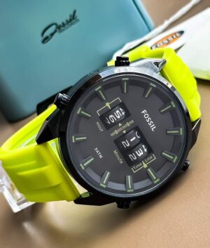 TrendsWrist Fossil Drum Roller Neon Premium Watch