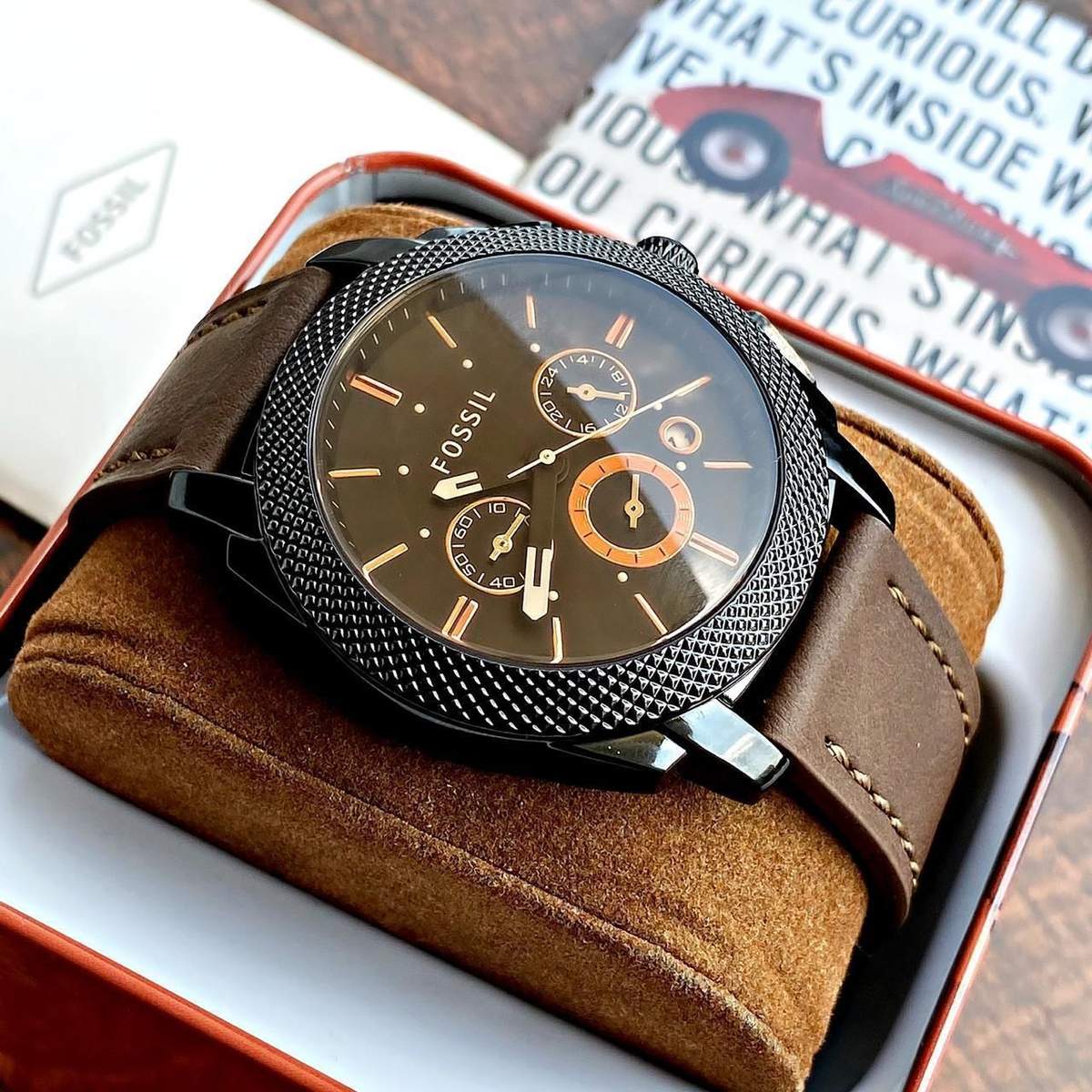 TrendsWrist Fossil Fs4656 Brown Premium Watch