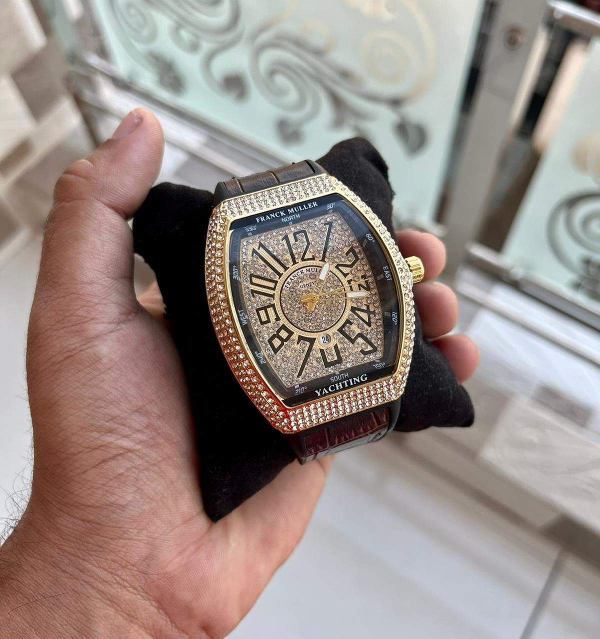 Franck Muller Geneve Brown Watch β TrendsWrist