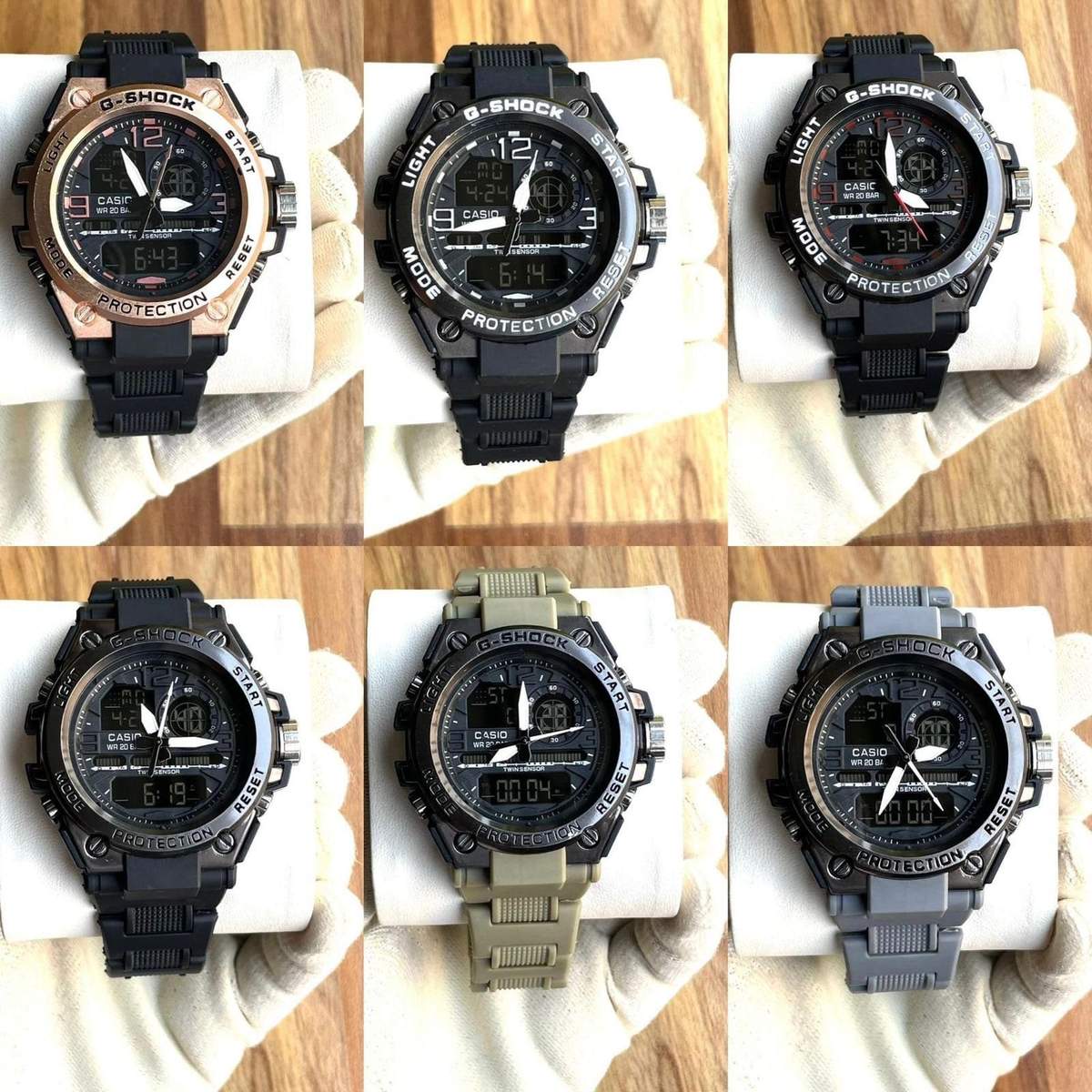 TrendsWrist G Shock Ga Black White 1000094482 Premium Watch