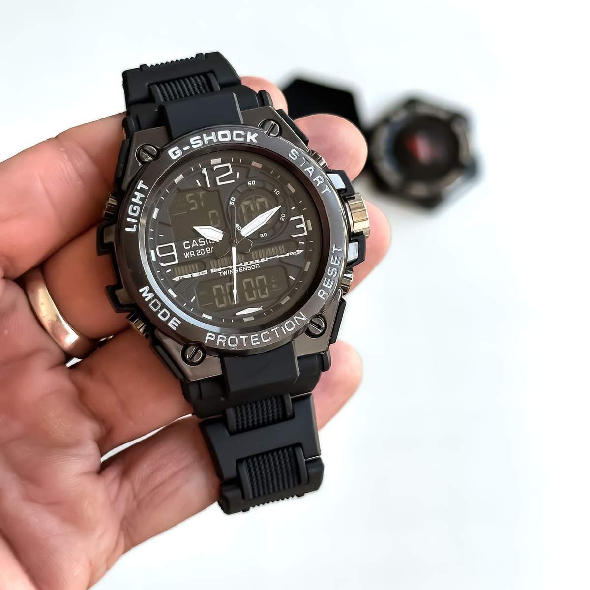 TrendsWrist G Shock Ga Black White Premium Watch