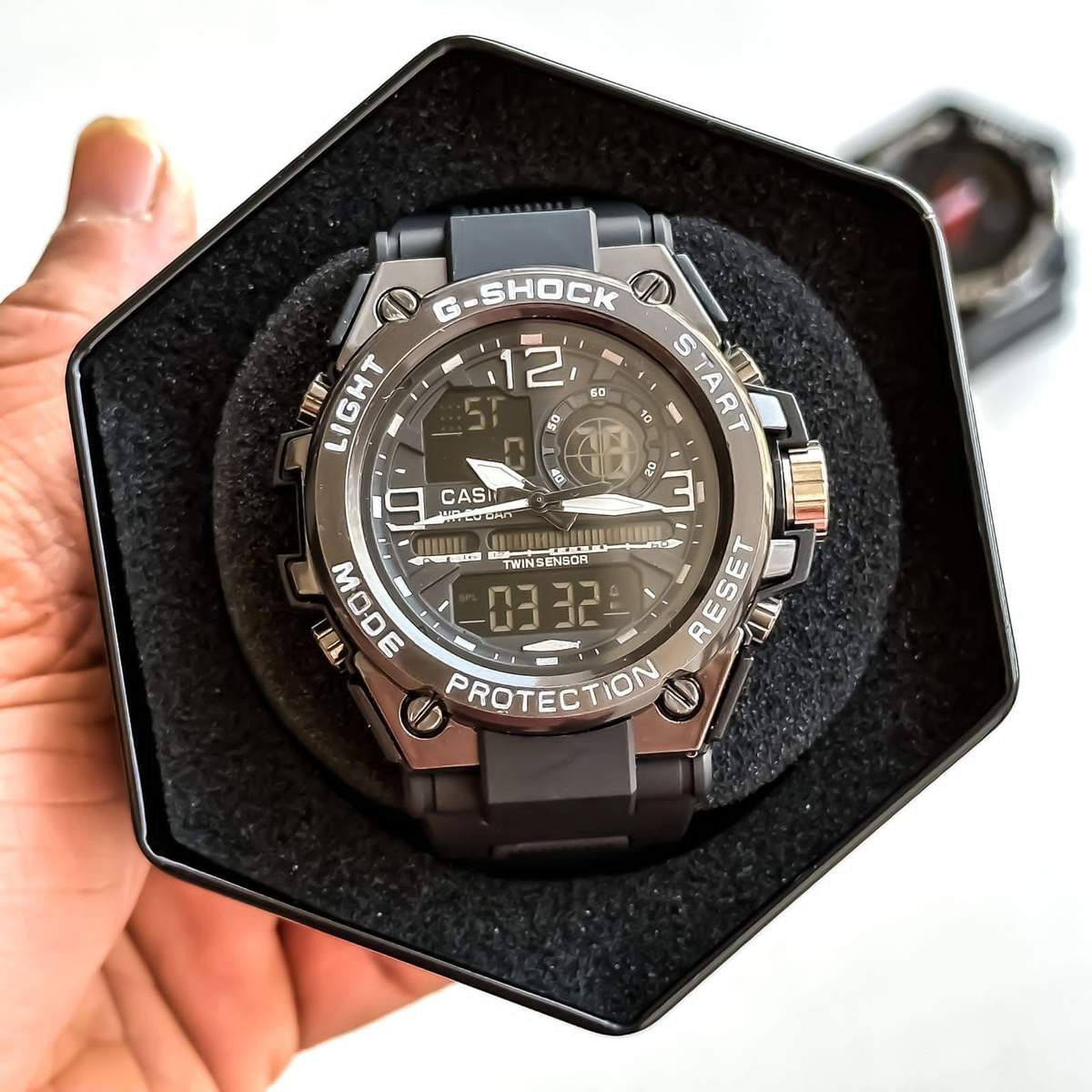 TrendsWrist G Shock Ga Black White Premium Watch
