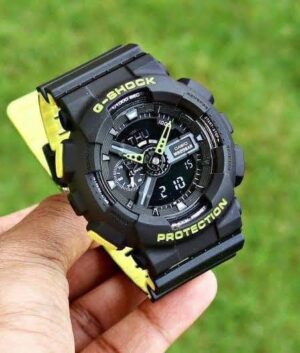 G Shock Green &Amp; Black Watch – TrendsWrist