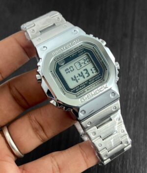 TrendsWrist G Shock Vintage Silver 1000059550 Premium Watch