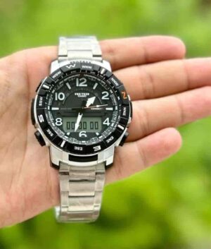 TrendsWrist G Shok Pretrek Silver Premium Watch