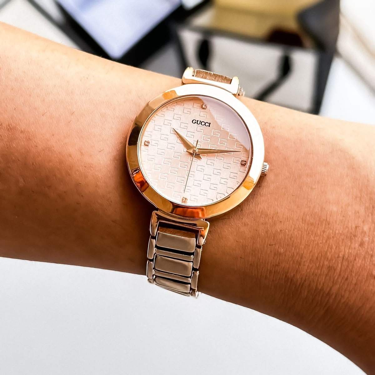 TrendsWrist Gucci Elegant Rosegold Premium Watch