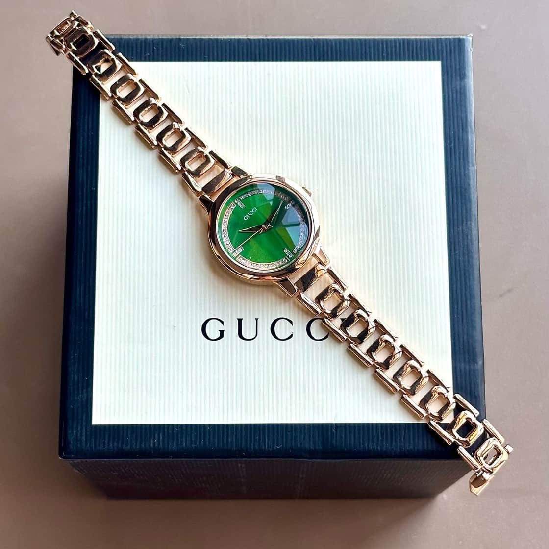 TrendsWrist Gucci Elegent Green Dial 8047b5a7 B4f9 40a4 8e7d A45826cc4dc5 Compressed Premium Watch