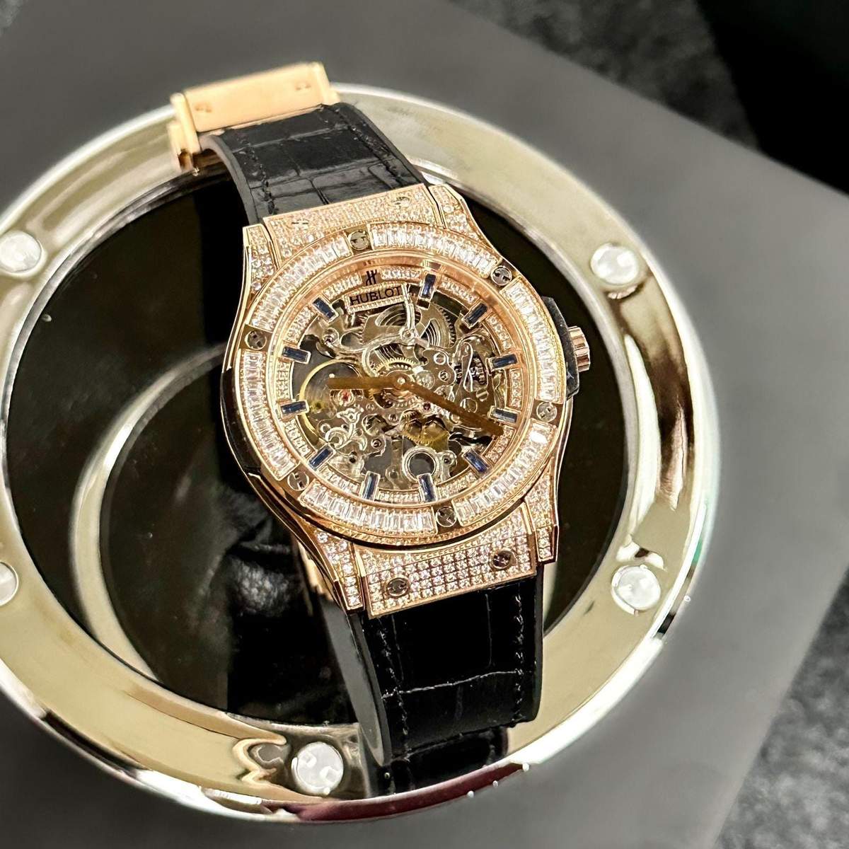Hublot Classic Fusion Skeleton Watch – TrendsWrist