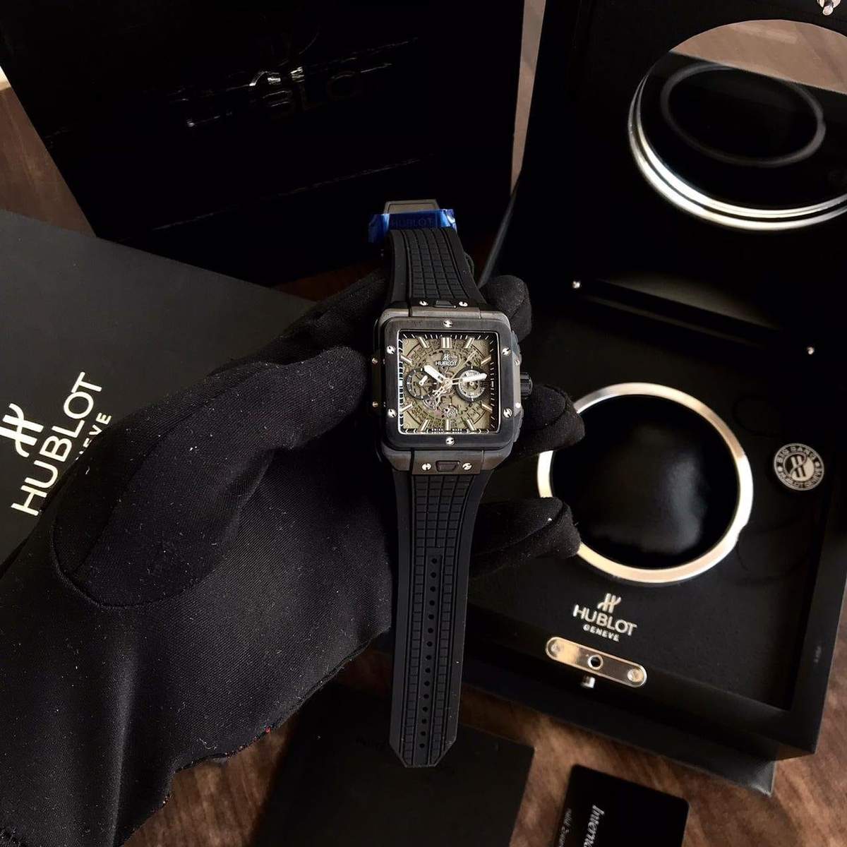 Hublot Square Bang Black Watch – TrendsWrist