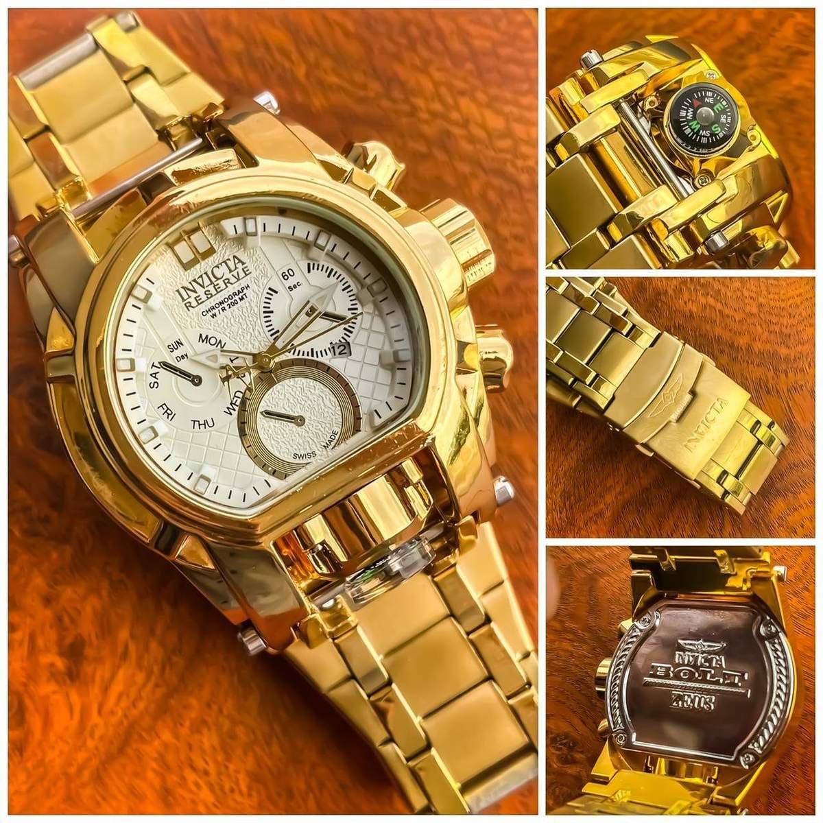INVICTA RESERVE Gold & White - Image 2