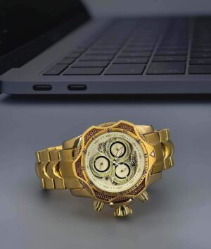 Invicta Venom Chronograph Gold