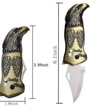 TrendsWrist Knife Lighter Gold Premium Watch
