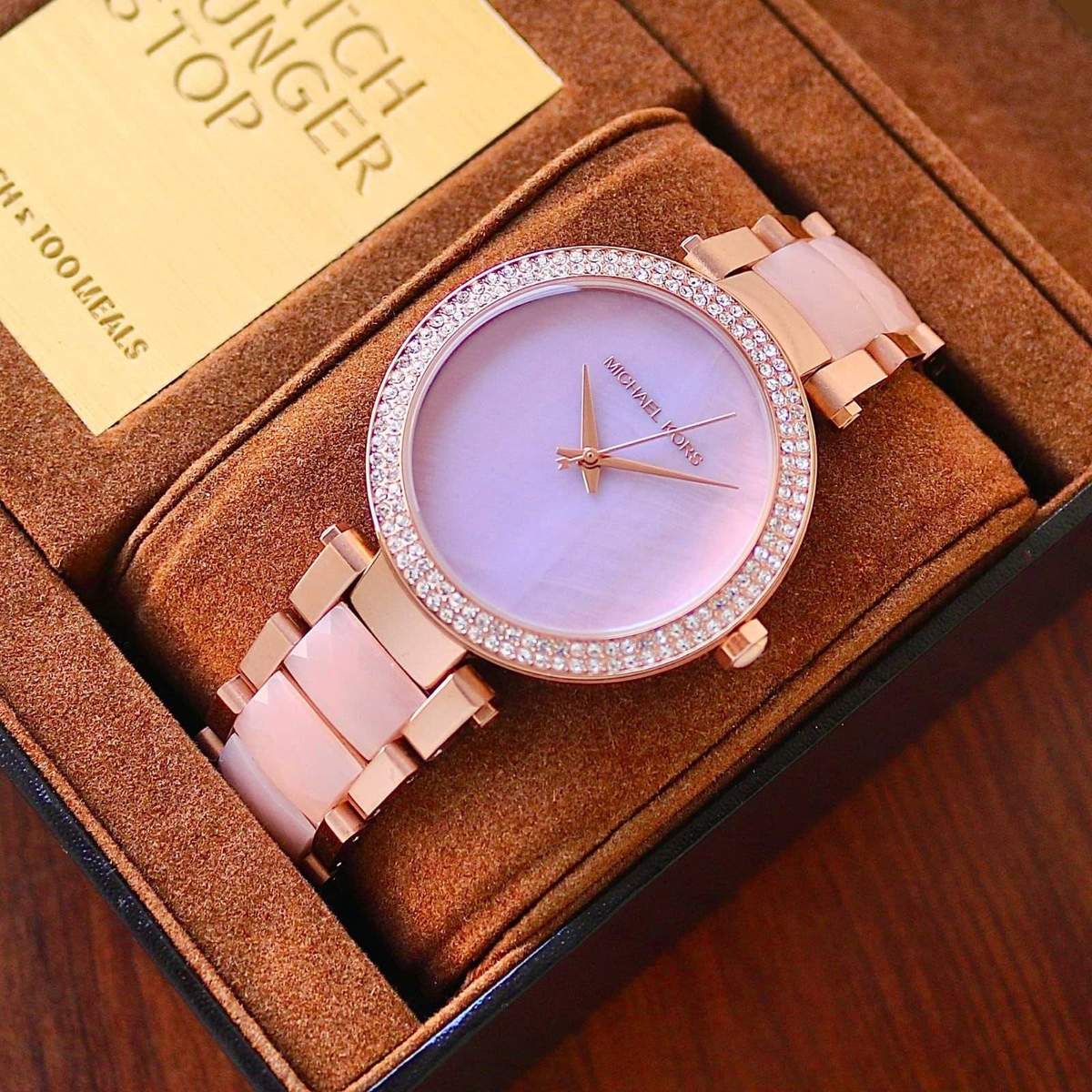 Michael Kors Mk6412 Baby Pink Watch – TrendsWrist