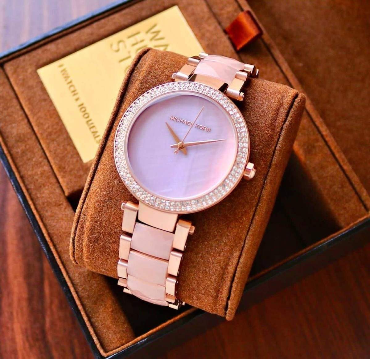 Michael Kors Mk6412 Baby Pink Watch – TrendsWrist