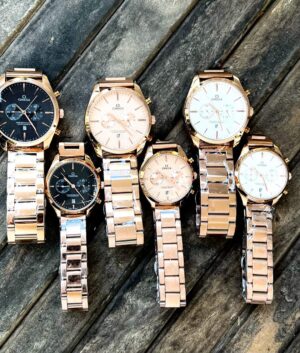 Omega Black Dial Couple Watch – TrendsWrist