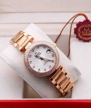 Omega Ladymatic Rosegold Watch – TrendsWrist