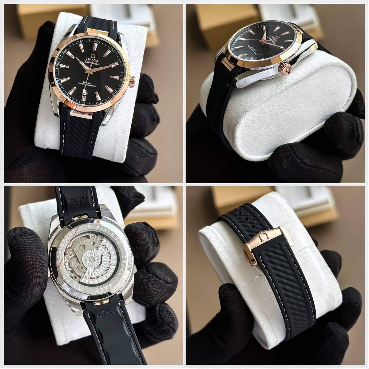 Omega Seamaster Full Black Watch – TrendsWrist