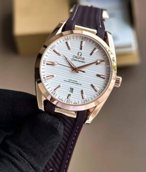 TrendsWrist Omega Seamaster Aqua Terra Brown White Premium Watch