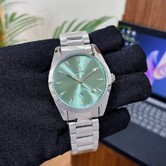 TrendsWrist Omega Seamaster Green Dial Premium Watch