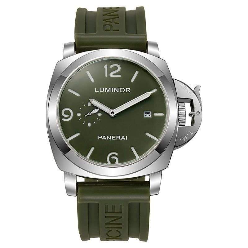 TrendsWrist Panerai Lumnor Green Silver 1000164972 Premium Watch