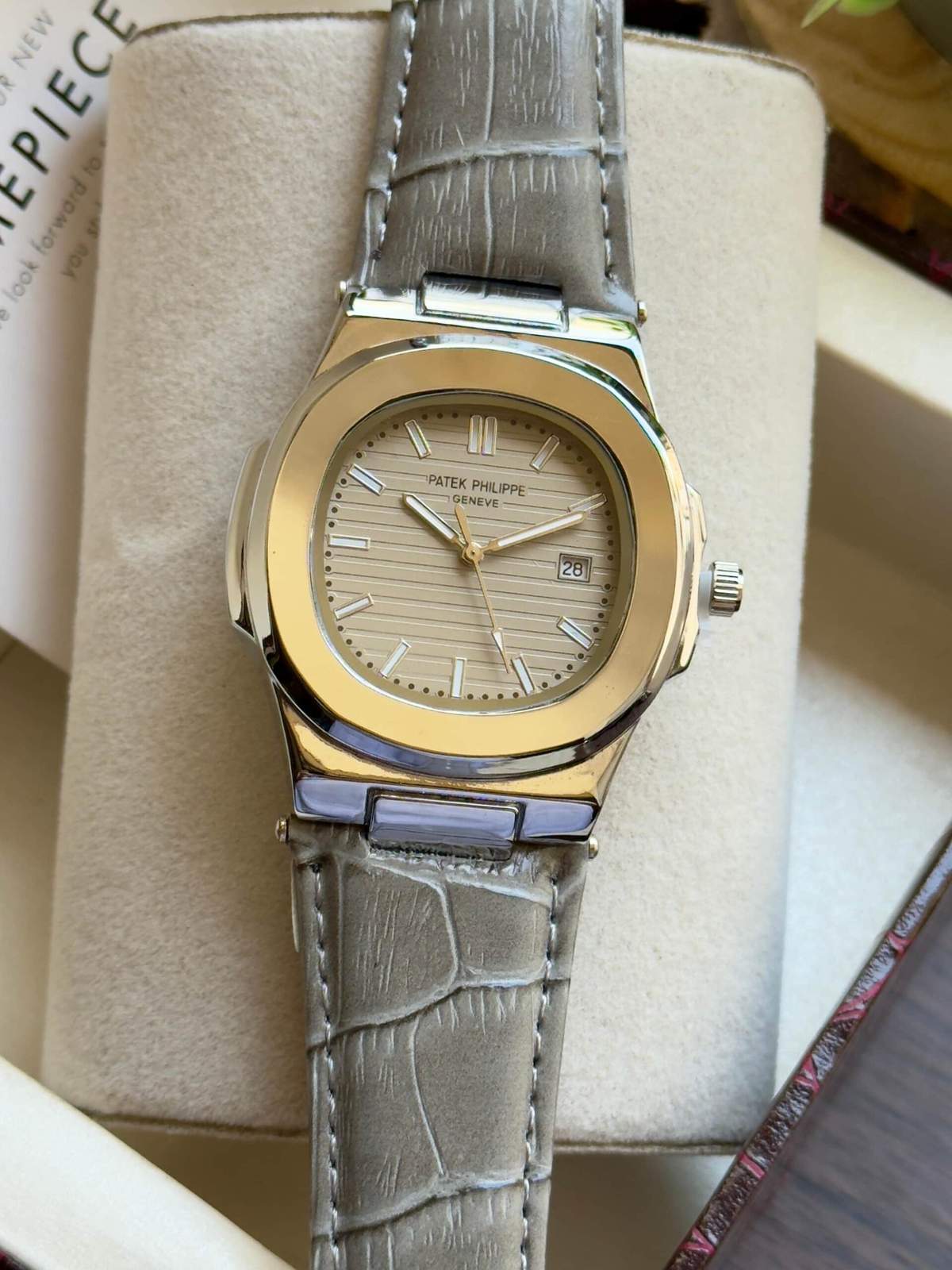 Patek Philippe Full Gray Watch β TrendsWrist