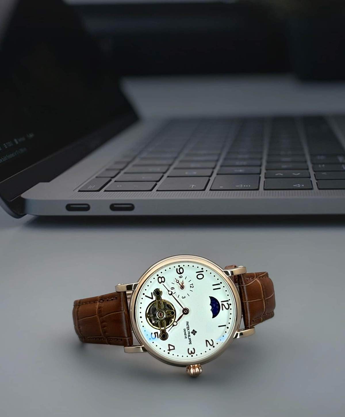 Patek Philippe Skeleton Automatic Watch – TrendsWrist