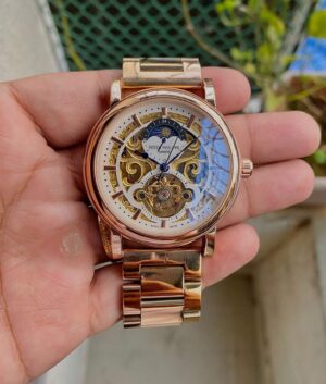 Patek Phillipe Tourbillon Rosegold Watch – TrendsWrist