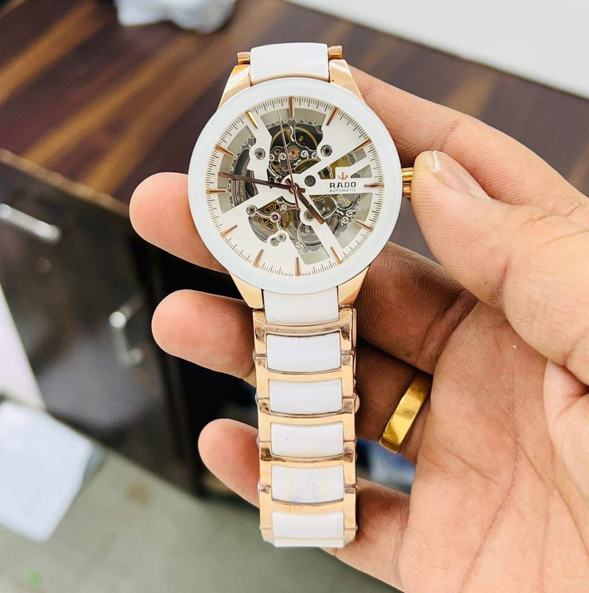 Rado Diastar Automatic White Watch – TrendsWrist