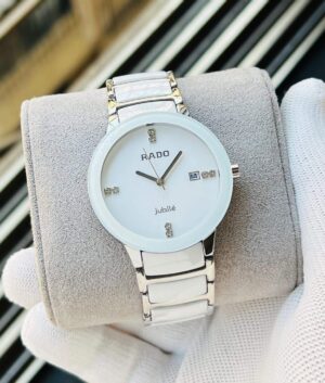 TrendsWrist Rado Jubile White Silver Couple Premium Watch