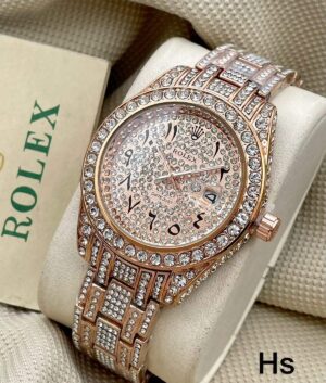 Rolex Arabic Diamond Rosegold