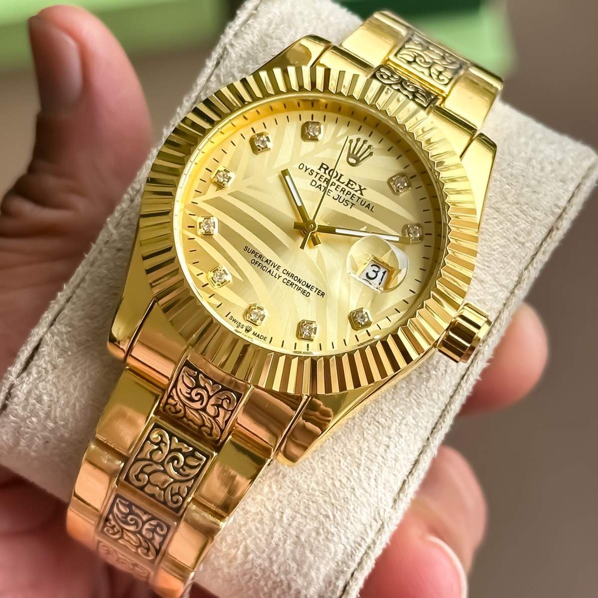 TrendsWrist Rolex Datejust Gold Premium Watch