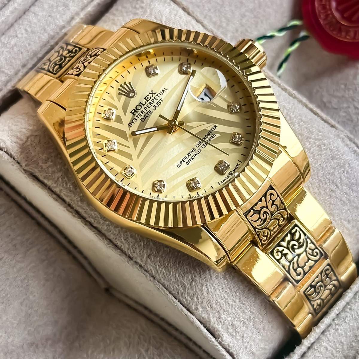 TrendsWrist Rolex Datejust Gold 1000223414 Premium Watch