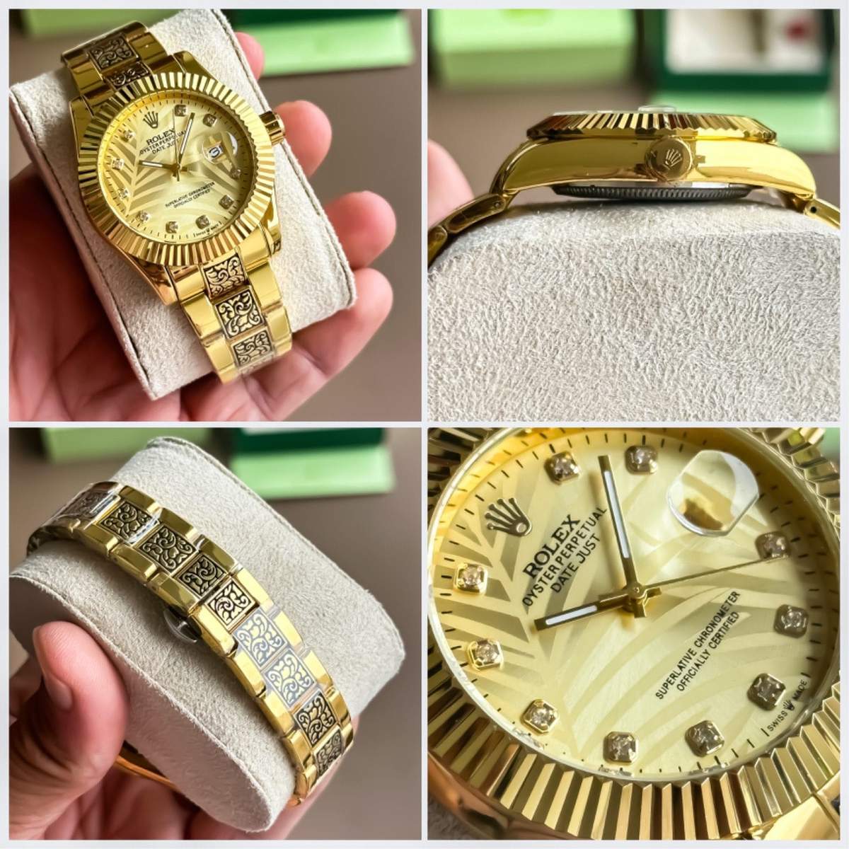 TrendsWrist Rolex Datejust Gold Premium Watch