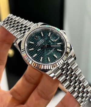 Rolex DateJust Green Dial