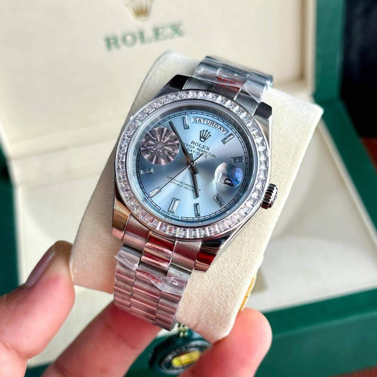 Rolex Day Date Ice Blue - Image 3