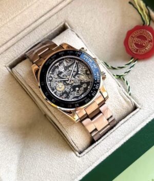 TrendsWrist Rolex Daytona Skeleton Black Dial Img 4708 Compressed Premium Watch