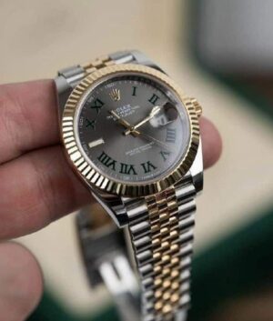 Rolex Oyster (Gold &Amp; Silver) Quartz Watch – TrendsWrist